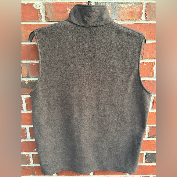 Woolrich Mens Charcoal Gray Full Zip Fleece Vest. Size Large - Picture 2 of 5